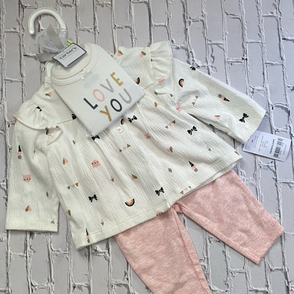 2/$30 Bundle | NWT Carter’s Baby Girl Outfit